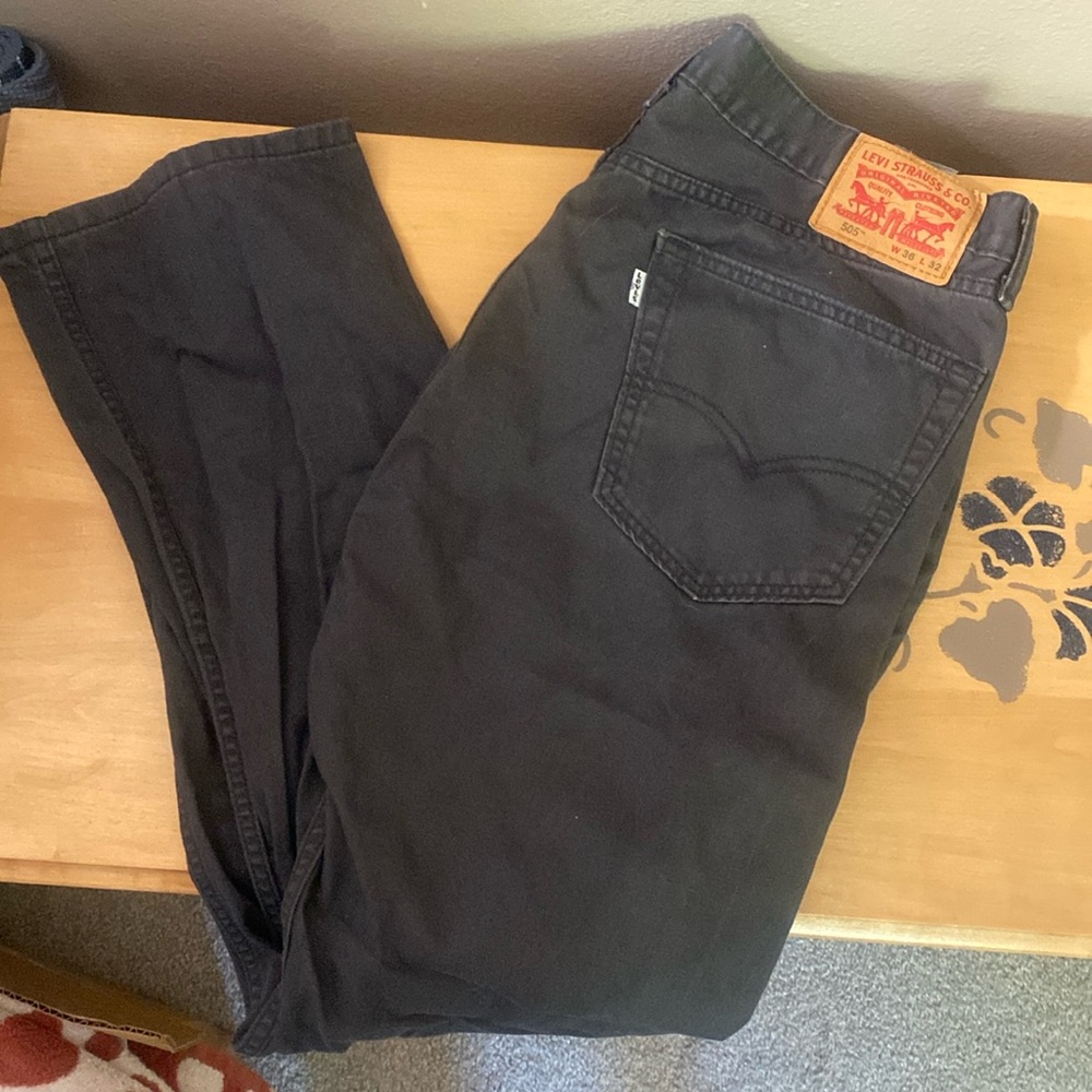 Men’s Gray Levi’s 505